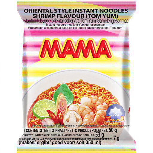 MAMA Instant Noodles Shrimp 60g