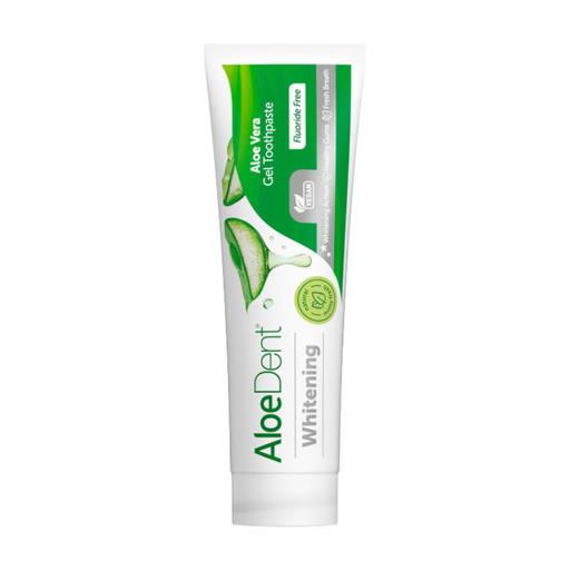 AloeDent Whitening Aloe Vera Fluoride Free Gel Toothpaste