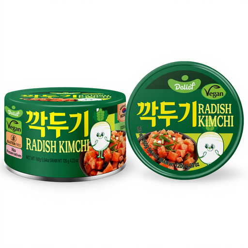 Delief Cubic Radish Kimchi - 160 g