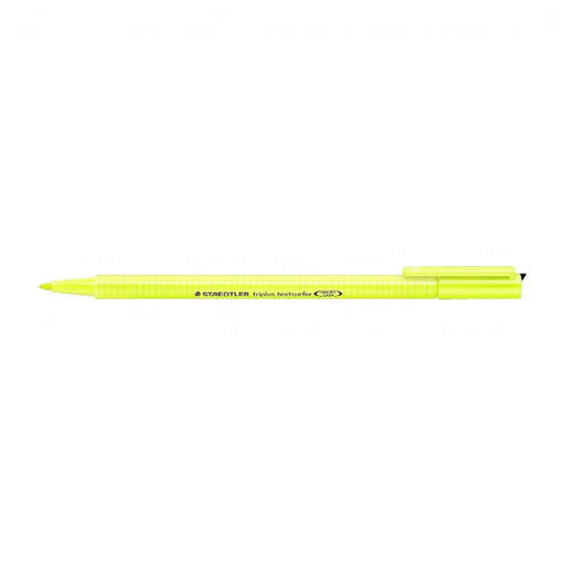 STAEDTLER Triplus Textsurfer Yellow - Triangular Highlighter With 1-4mm Soft Round Tip