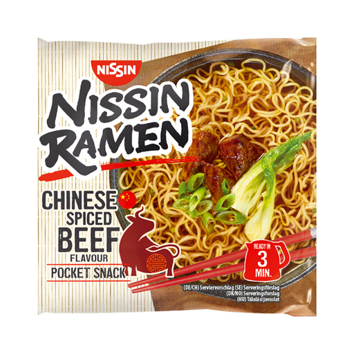 Nissin Ramen Chinese Spiced Beef