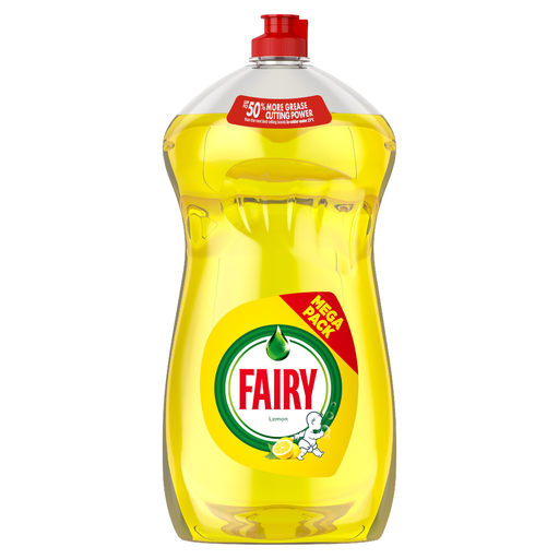Fairy Washing Up Liquid, Lemon, 1450ml