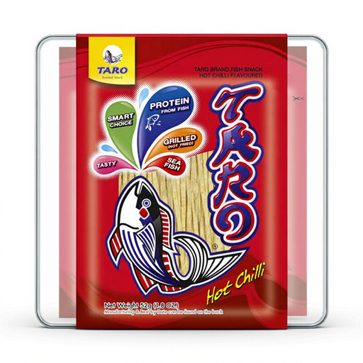 Taro Hot Chilli Fish Snack