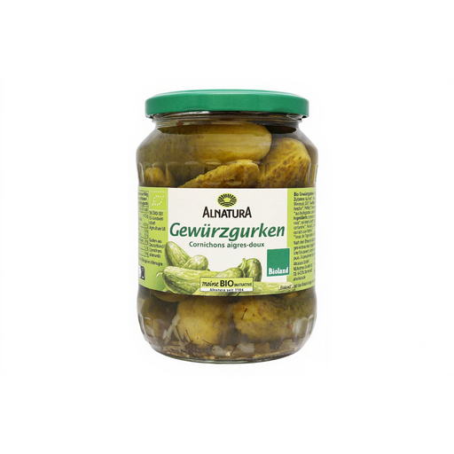 Alnatura Bio Gewürzgurken 670 g