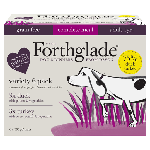 Forthglade Variety Pack Complete Meal Adult 1 Year+