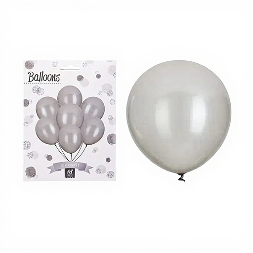 Balloons (18 Pack, 12 Inches, Silver)