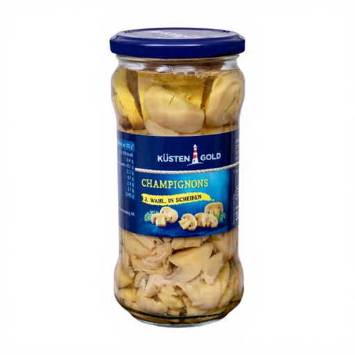 Küstengold Sliced Button Mushrooms 370ml