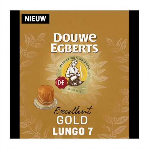 Douwe Egberts Excellent Gold Lungo Coffee Capsules - 20 pcs