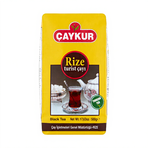 Paquet de thé noir turc Caykur Rize Turist Cayi de 500g
