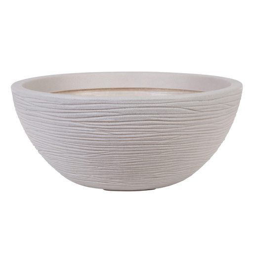 Strata Amalfi Planter Bowl Small in a pewter finish