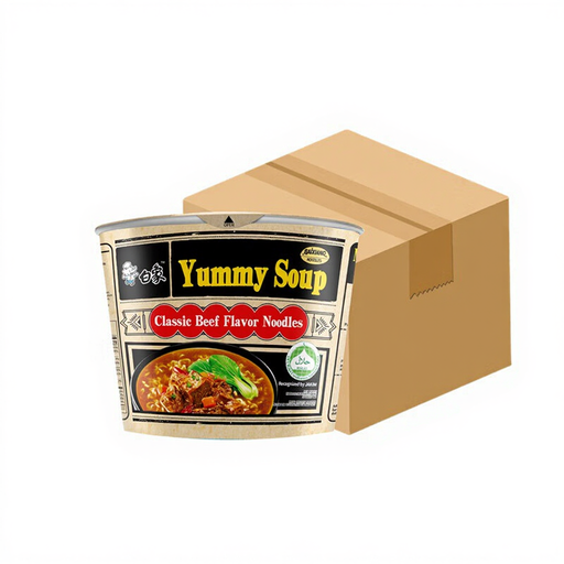 【Halal Food】Baiciang Classic Beef Noodle Soup 12*105g (Whole Carton)