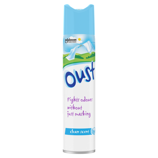 Oust Odour Eliminator Aerosol Air Freshener Spray