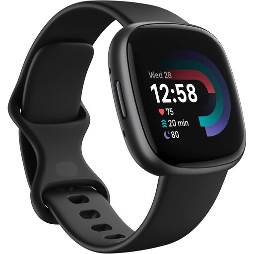 Fitbit Versa 4 Smartwatch – Black/Graphite