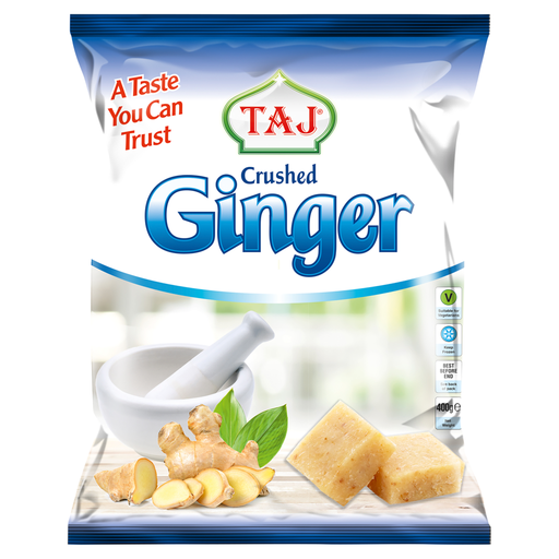 Taj Crushed Ginger 400G pack