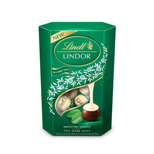 Lindt Lindor Dark Mint 200g