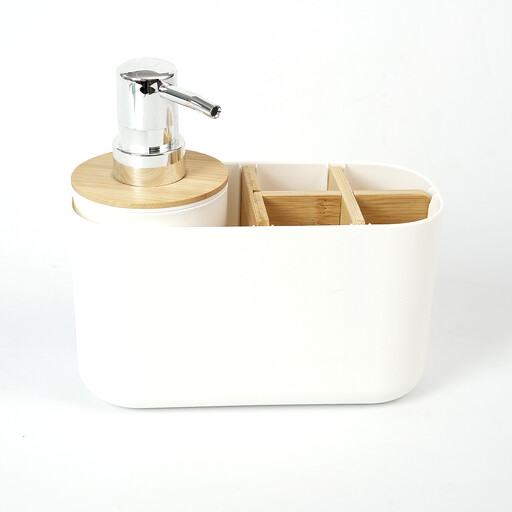 Ideal Home Vanity Organiser & Soap Dispenser