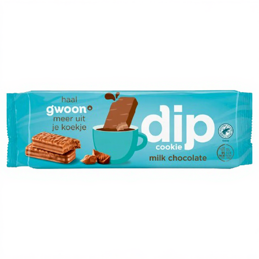 G'woon Dip Cookie Milk Chocolate - 200 g
