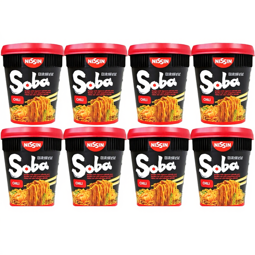 NISSIN Instant Soba Noodles Cup Chilli