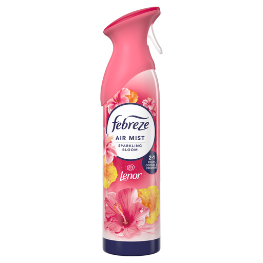 Febreze Air Freshener Spray, Lenor Sparkling Bloom, 185ml