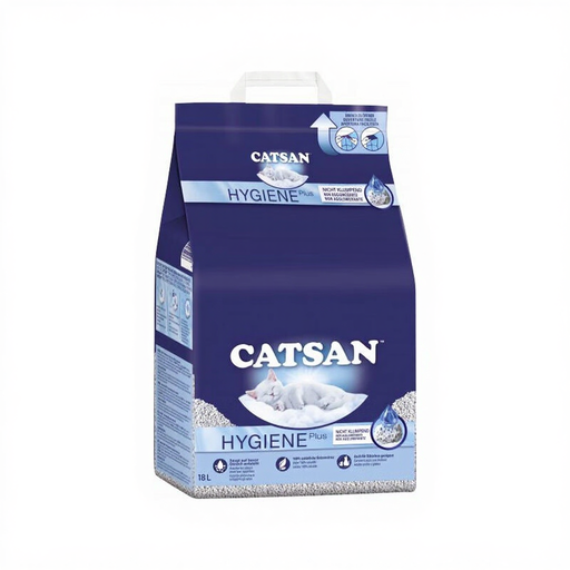 CATSAN Hygiene+ non-clumping cat litter 18 l