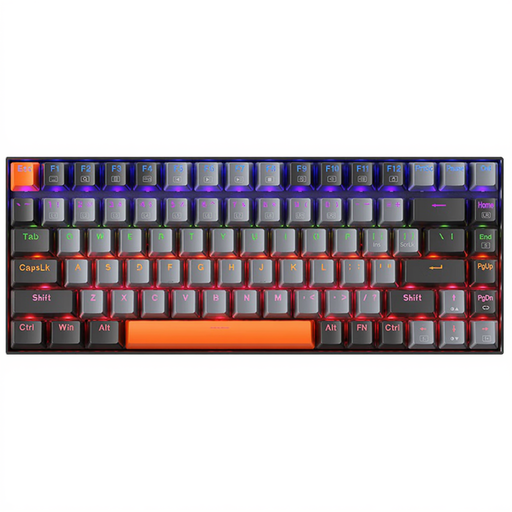 Machenike K500A-B84 75% compact mechanical keyboard with red switches