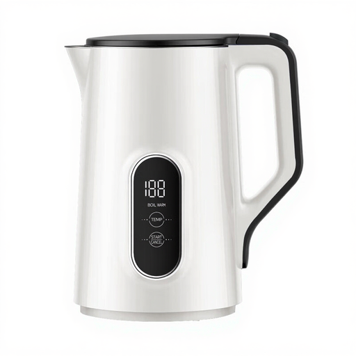 Midea 1.5L Stainless Steel Electric Kettle with 45-100°C Variable Temperature Control