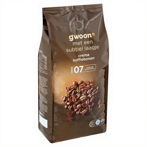 g'woon Crema Coffee Beans - 1000g