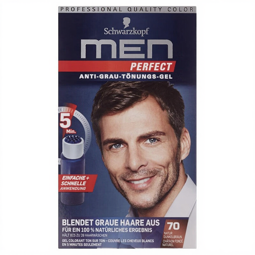 Men Perfect Hair Color Natural Dark Brown