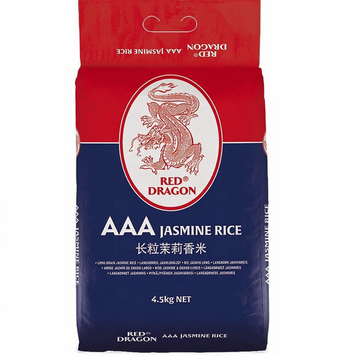 Red Dragon AAA Jasmine Cambodian Rice 4.5kg