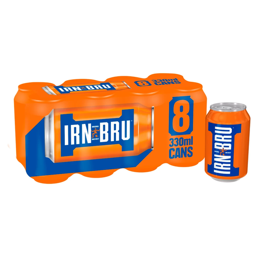 Irn-Bru 8 330ml Cans