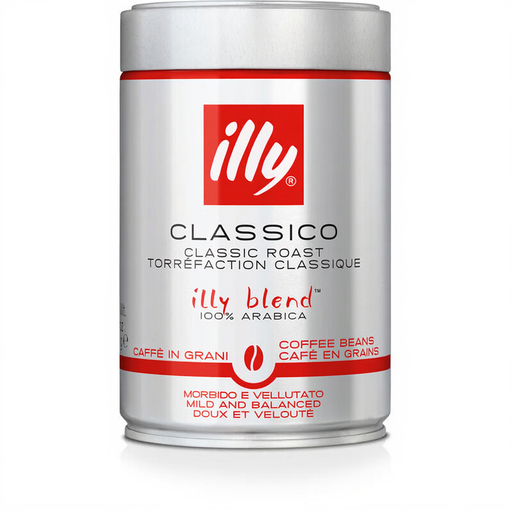 Illy Classico 100% Arabica Coffee Beans - 250 g