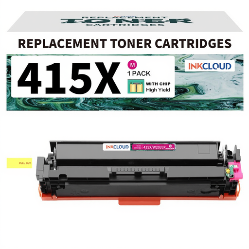 inkcloud 415A Magenta Toner with Chip