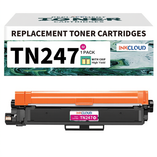 inkcloud TN247 Compatible Toner for Brother TN-243CMYK DCP-L3550CDW MFC-L3750CDW 1 Magenta