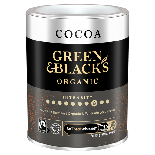 g&B Organic Cocoa 125g pack