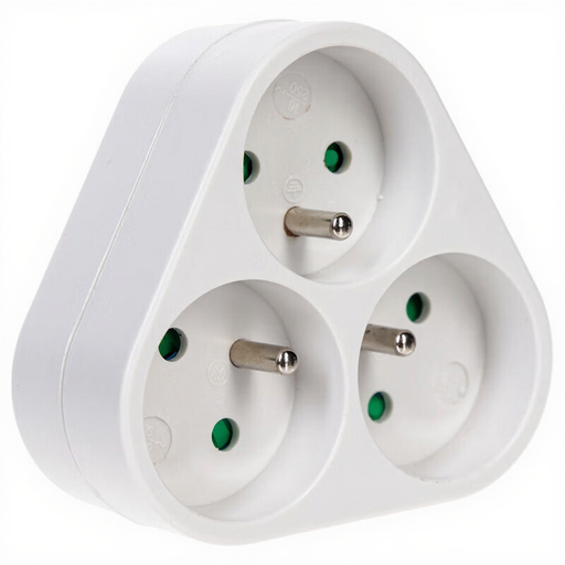 5five 3-Way Wall Outlet Adapter