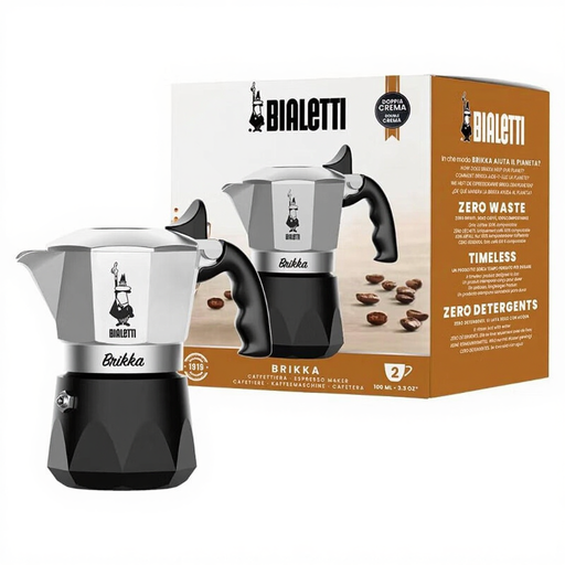 Bialetti Brikka Evolution Moka Coffee Pot