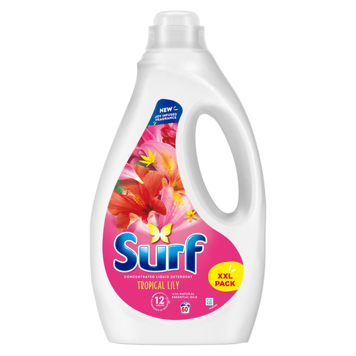 Surf Liquid Laundry Detergent, Tropical Lily