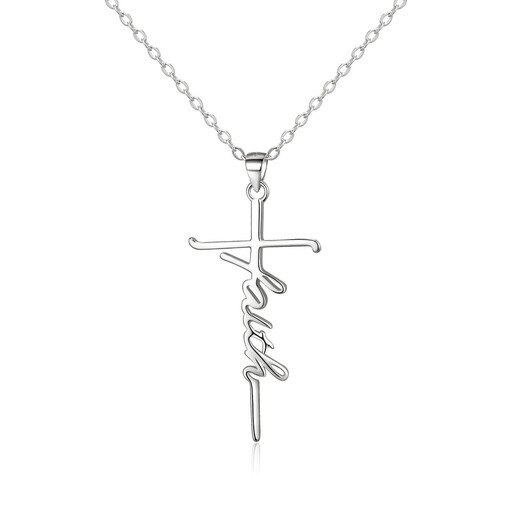 Ever Faith Cross Necklace