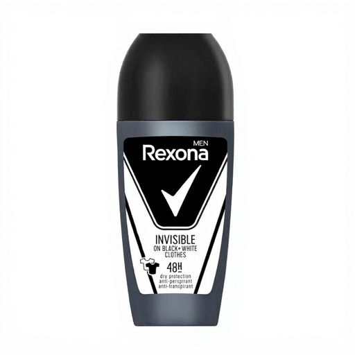 Rexona Deo Roll-on Men - Invisible Black & White 50ml
