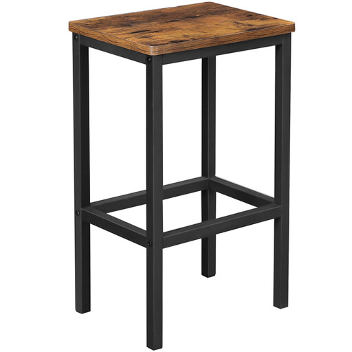 VASAGLE Industrial Bar Stools Set of 2