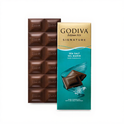 Godiva Sea Salt Dark Chocolate - 90 g