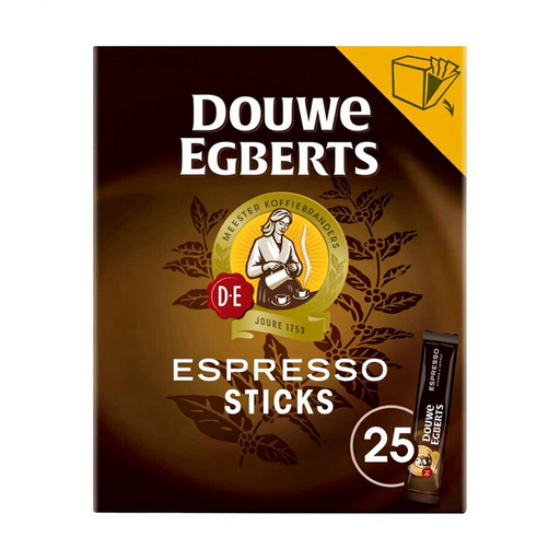 Douwe Egberts Instant Coffee Espresso - 25 Sachets, 45 g