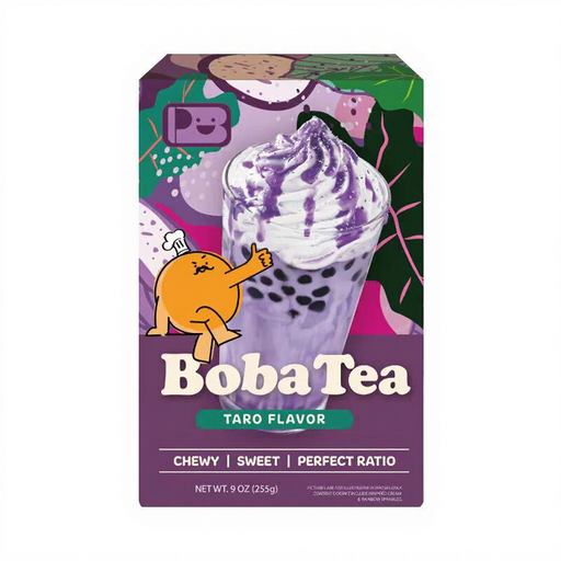 JENI PLAYB Bubble Tea Kit Taro Flavor 3kits - 255g