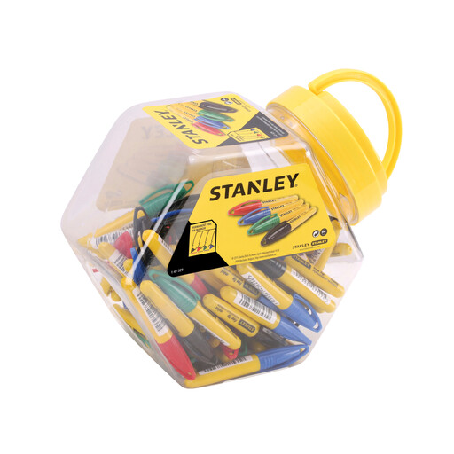 Stanley Mini Fine Tip Marker Assorted Colours 72 Pack