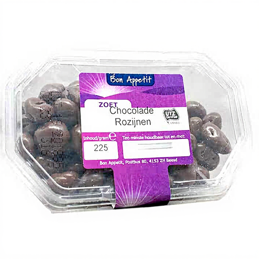 Bon Appétit Chocolate Raisins - 225 g