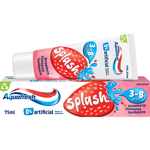 Aquafresh Splash Kids Toothpaste 3-8 Years, 75ml