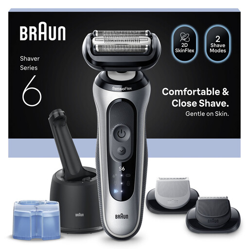 BRAUN Series 6 62-S7650cc Wet & Dry Electric Shaver