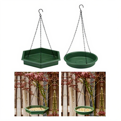 Bird Bath and Feeder 2pcs
