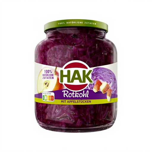 Hak Red Cabbage with Apple Pieces 650 g