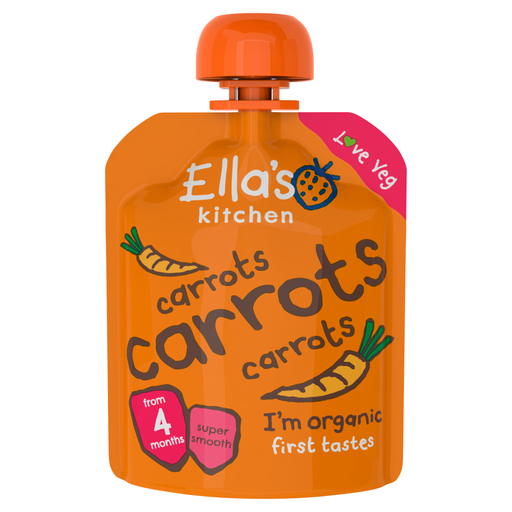 Ella's Kitchen 有机胡萝卜初尝辅食袋